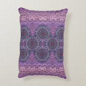 パープルボホスタイル アクセントクッション (裏面(縦))