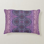 パープルボホスタイル アクセントクッション (裏面)