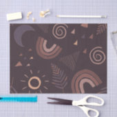 パープルボホレインボー 薄葉紙 (クラフト)