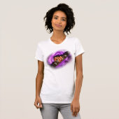 パープルボルテックスTシャツ Tシャツ (正面フル)