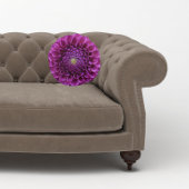 パープルボールダリアフローラ ラウンドクッション