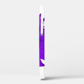 パープルポップ・アートのアートサンフラワー Case-Mate iPhoneケース (裏面 / 左)