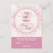 パープルポニーの夢 - おむつくじ封入カード エンクロージャーカード (正面)