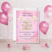 パープルポニードリームズベビーシャワー招待状 招待状