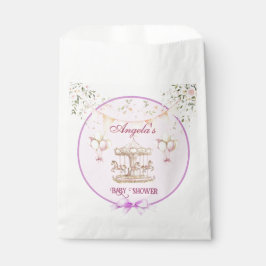 パープルポニードリームベビーシャワーバッグ フェイバーバッグ