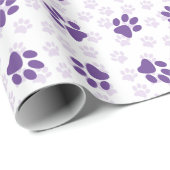 パープルポープリントズすべての行事 ラッピングペーパー (ロールコーナー)