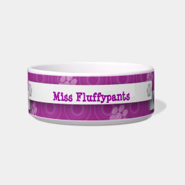 パープルポープリント ボウル