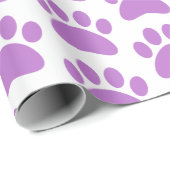 パープルポーラッピング紙 ラッピングペーパー (ロールコーナー)