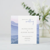 パープルマウンテンウェディング 招待状 (スタンド正面)