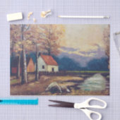 パープルマウンテンズウォーターカラーティッシュペーパー 薄葉紙 (クラフト)