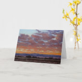 パープルマジェスティ クリスマス ホリデー ノートカード (黄色い花)