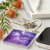 パープルマジックスターズ キーホルダー (正面右)