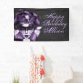 パープルマスカレード誕生日 横断幕 (インサイチュ)