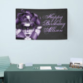 パープルマスカレード誕生日 横断幕 (トレードショー)