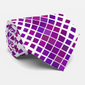 パープルマゼンタダイヤモンドデザインネクタイ ネクタイ (ロール)