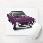 パープルマッスルカー マウスパッド (マウス)
