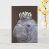 パープルマナーテスカードの王子 カード (黄色い花)