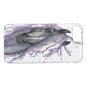 パープルマネ Case-Mate iPhoneケース (裏面(横))