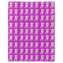 パープルマルチーズドッグかわいいホワイトカドル4Winston