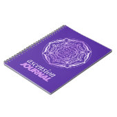 パープルマンダラ – アセンションジャーナル ノートブック (左側)