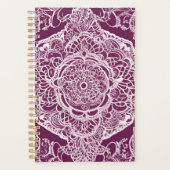 パープルマンデラAIアート プランナー手帳 (正面)