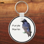 パープルマーチン キーホルダー (正面)