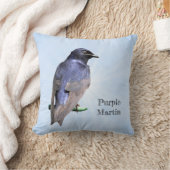 パープルマーチン クッション (ブランケット)
