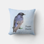 パープルマーチン クッション (正面)