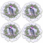 パープルマーティンのホリデー シール (正面)