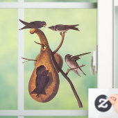 パープルマーティンオードボンバードファミリーアンドグルドホーム ウィンドウサイン (ホーム)