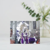 パープルマーディスグラスズルキング ポストカード (スタンド正面)
