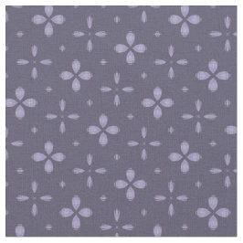 パープルマーブの花柄 ファブリック