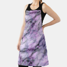 パープルマーブル エプロン