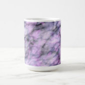 パープルマーブル コーヒーマグカップ (中央)