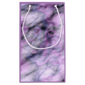 パープルマーブル スモールペーパーバッグ (裏面)