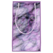 パープルマーブル スモールペーパーバッグ (正面)