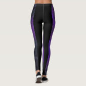 パープルマーブル レギンス (裏面)