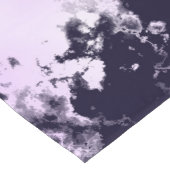 パープルマーブル ロングテーブルランナー (コーナー)