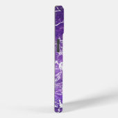 パープルマーブル Case-Mate iPhoneケース (裏面 / 右)