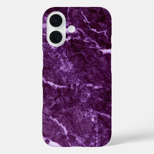 パープルマーブル Case-Mate iPhoneケース (裏面)