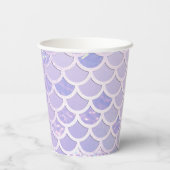 パープルマーメイドはかりで測パーティー 紙コップ (裏面)