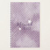 パープルマーメイドオンデューティウィークリープランナー プランナー手帳 (正面)