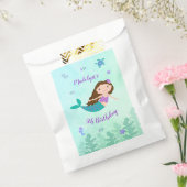 パープルマーメイドザシー誕生日 フェイバーバッグ (封をした状態)