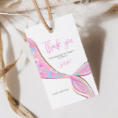 パープルマーメイドテイルパーティーギフトタグ ギフトタグ