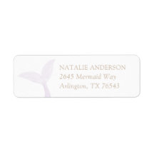 パープルマーメイドバースデーパーティー差出人住所