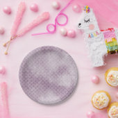 パープルマーメイドバースデーパーティー紙プレート ペーパープレート (パーティー)