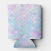 パープルマーメイドフィンパターンオパールクーラーボックス 缶クーラー (裏面)