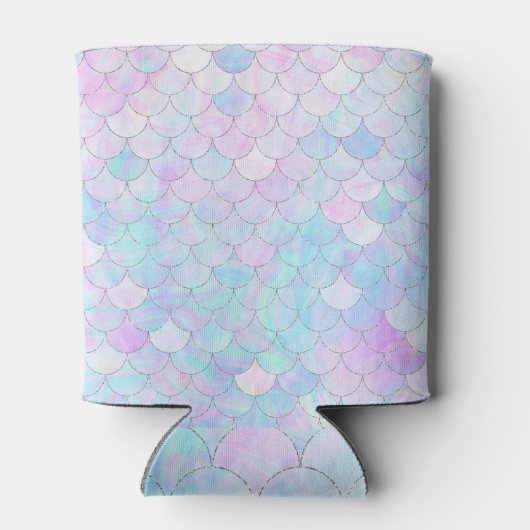 パープルマーメイドフィンパターンオパール缶クーラー 缶クーラー (裏面)