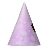 パープルマーメイド誕生日ハット パーティーハット (左)