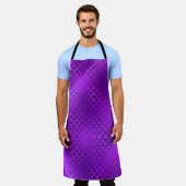 パープルマーメイド エプロン (着用した状態)